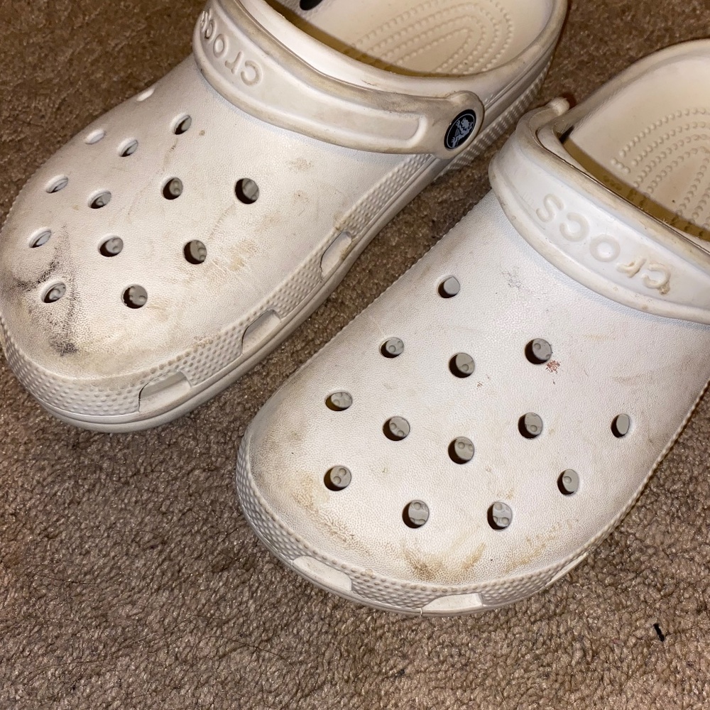 White crocs